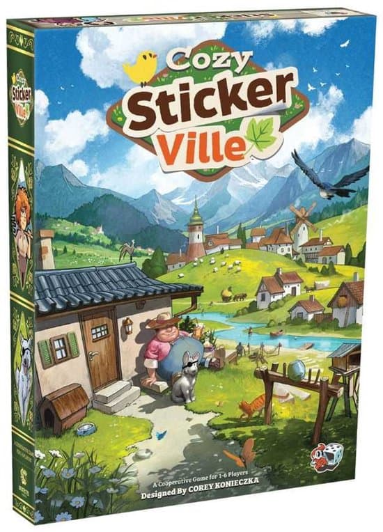 Doos van Cozy Stickerville (EN)