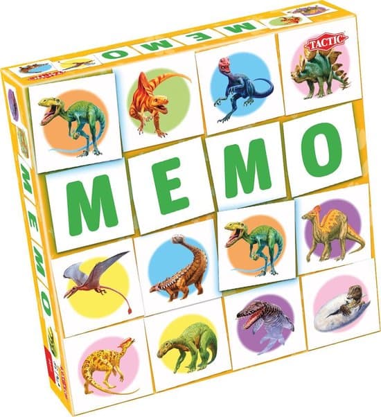 Doos van Memo Dino's
