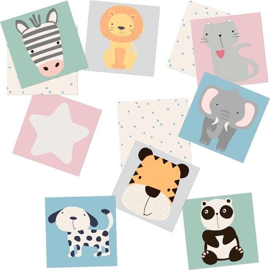 Doos van Memory Dieren