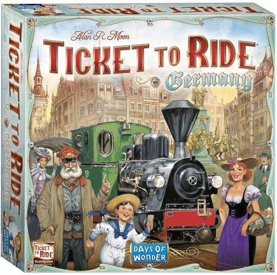 Doos van Ticket to Ride Germany