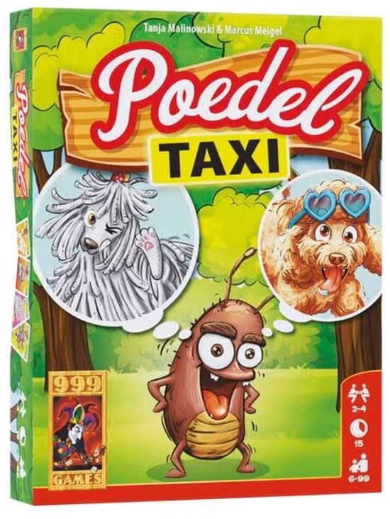 Doos van Poedel Taxi