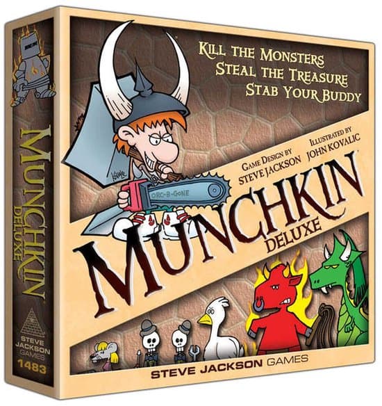 Doos van Munchkin Deluxe