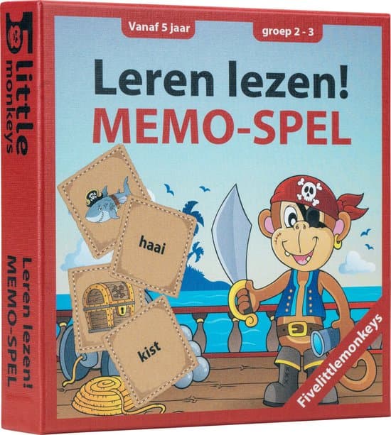 Doos van Leren Lezen Memo