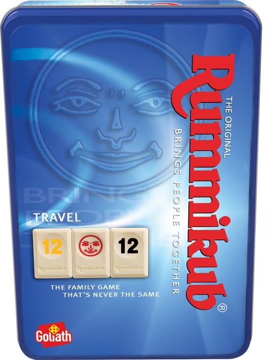 Doos van Rummikub Travel Tin