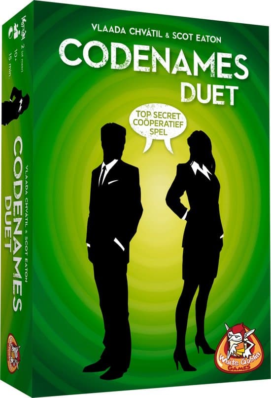 Doos van Codenames Duet