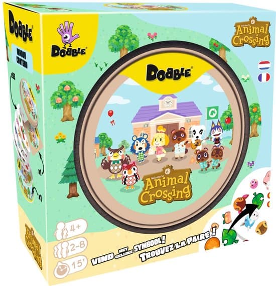 Doos van Dobble: Animal Crossing