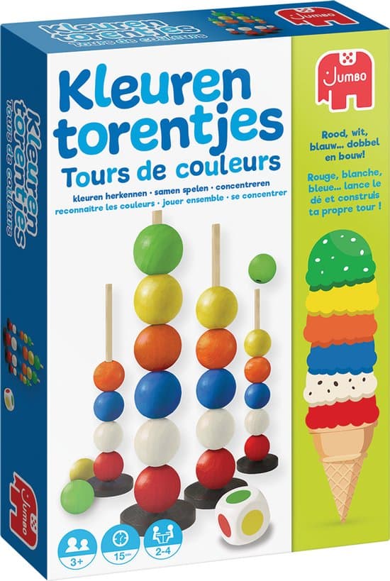 Doos van Kleuren Torentjes