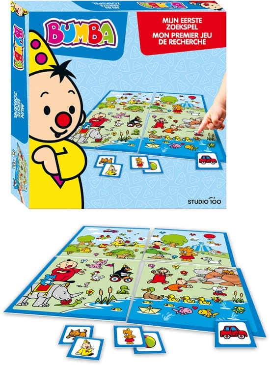 Doos van Bumba Zoekspel