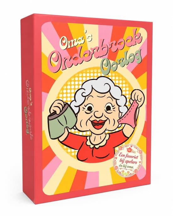 Doos van Oma-outfit kaartspel (Soof Studio)