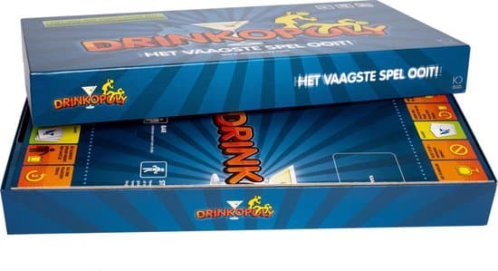 Doos van Drinkopoly Nederlands