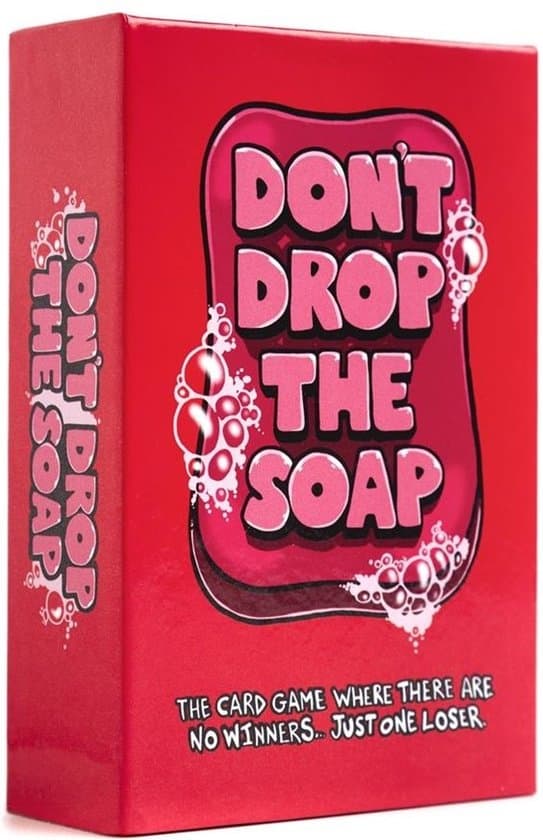 Doos van Don't Drop the Soap