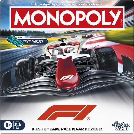 Doos van Monopoly F1