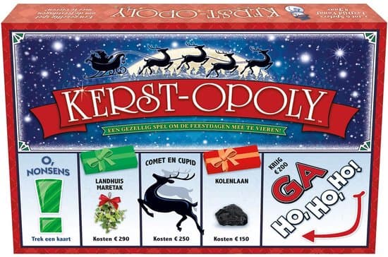 Doos van Kerst-Opoly