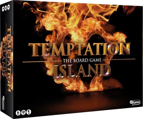 Doos van Temptation Island: Het Bordspel