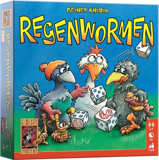 Doos van Regenwormen