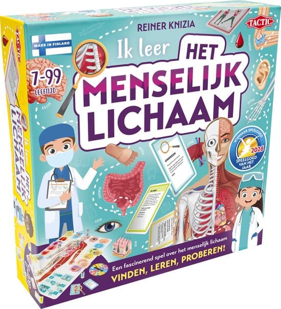 Doos van Ik Leer: Het Menselijk Lichaam