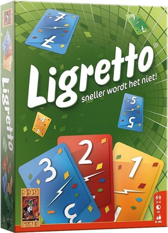Doos van Ligretto: Groen-