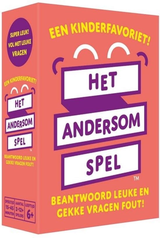 Doos van Het andersom spel