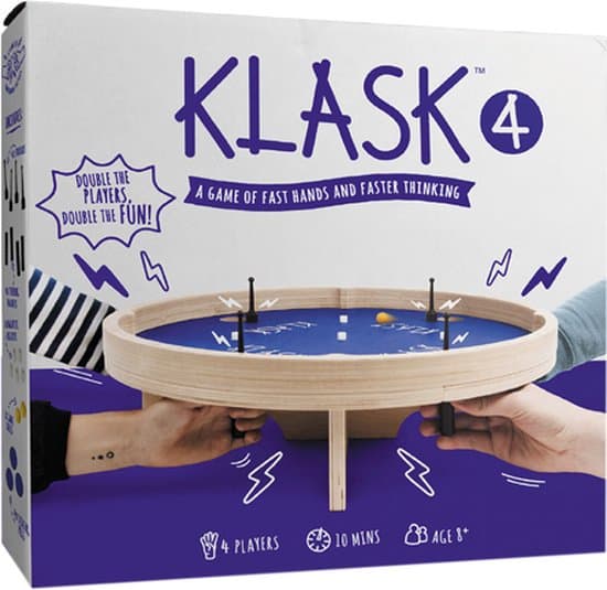 Doos van Klask 4 spelers