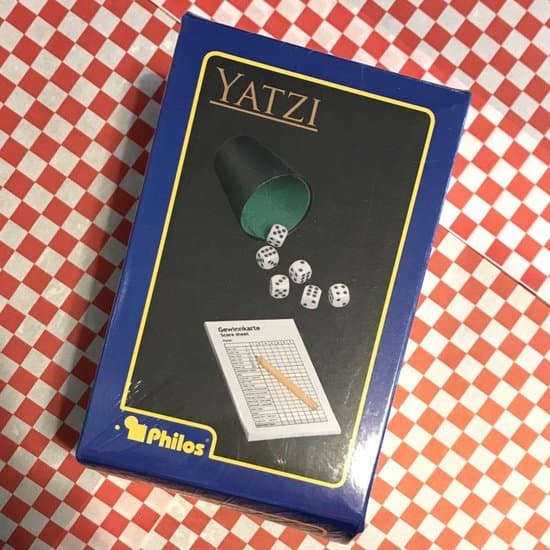 Doos van Yahtzee (Philos)