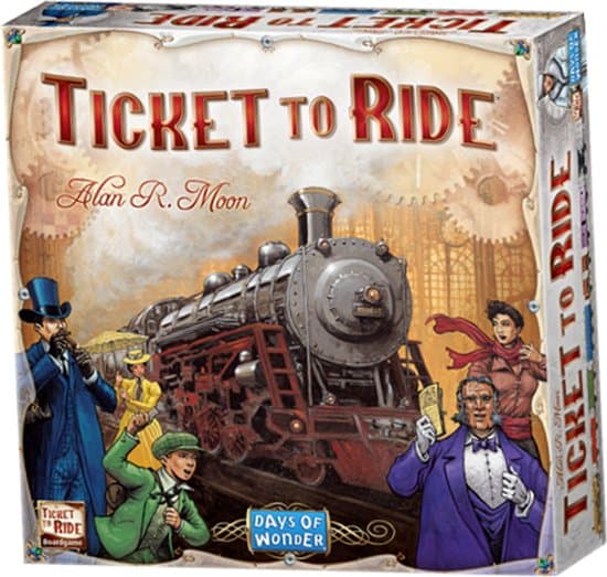 Doos van Ticket to Ride