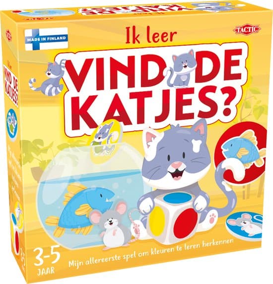 Doos van Ik Leer: Vind de Katjes