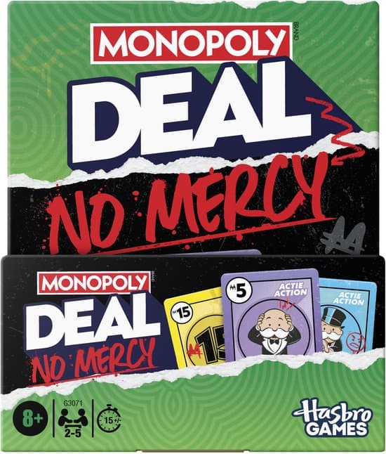 Doos van Monopoly Deal No Mercy
