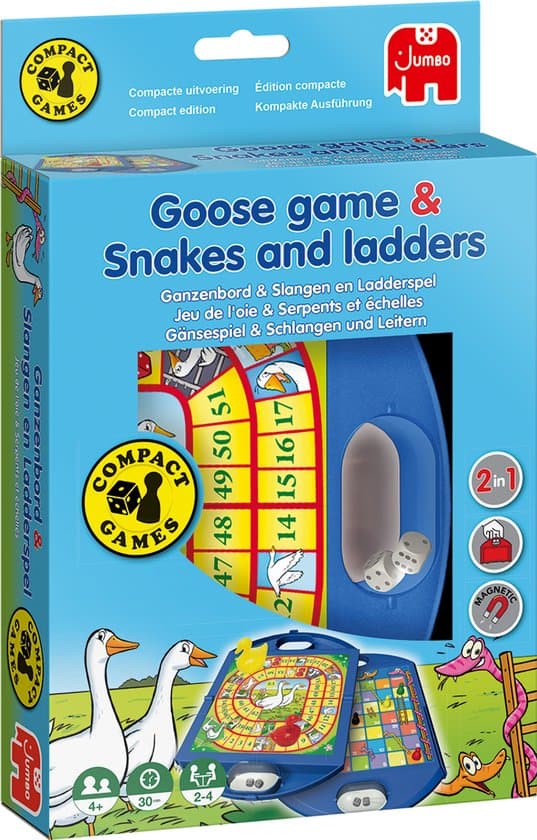 Doos van Ganzenbord & Slangen en Ladders