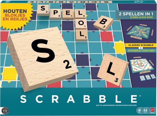 Doos van Scrabble