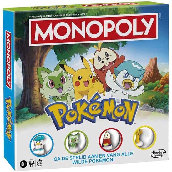 Doos van Monopoly Pokémon Editie
