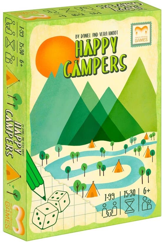 Doos van Happy Campers
