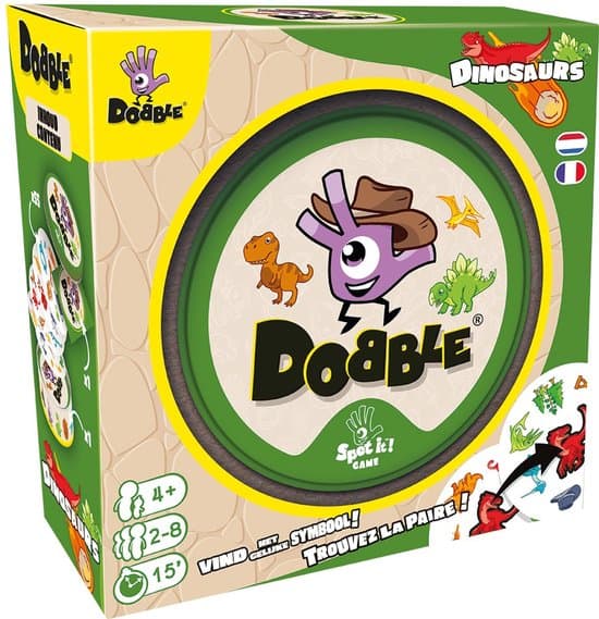 Doos van Dobble Dinosaurs