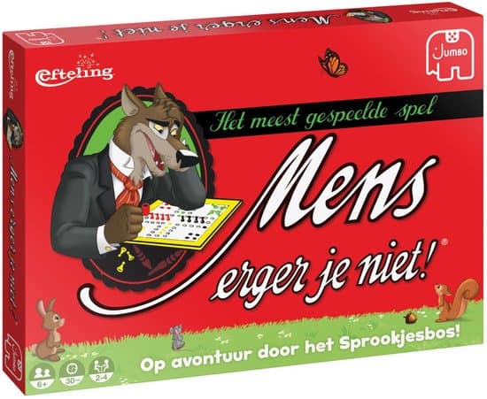 Doos van Mens Erger Je Niet Sprookjesboom