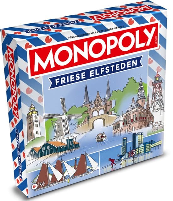 Doos van Monopoly Friese Elfsteden