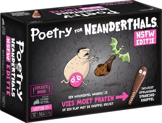 Doos van Poetry for Neanderthals NSFW