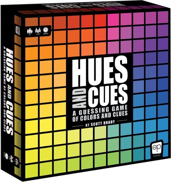 Doos van Hues and Cues