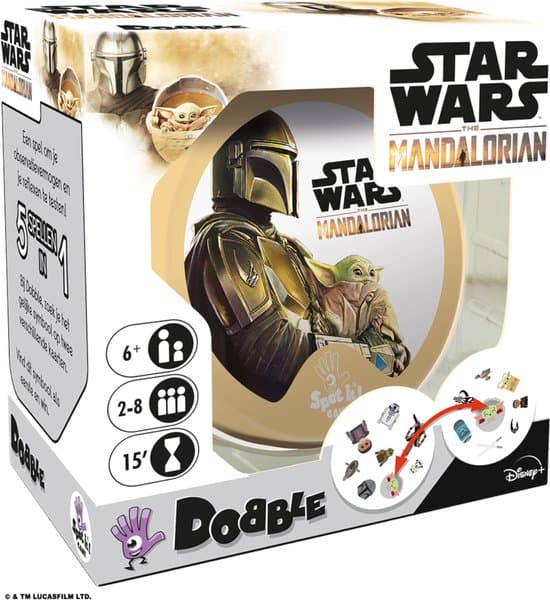 Doos van Dobble Star Wars The Mandalorian