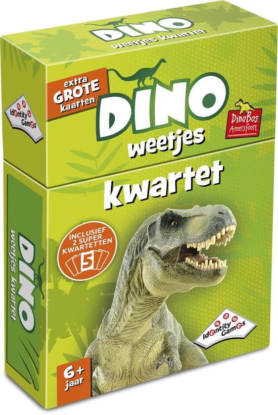 Doos van Dino Weetjes kwartet