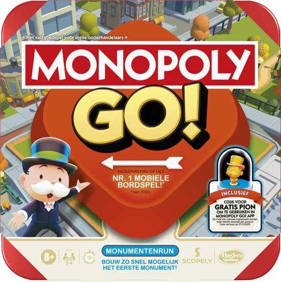 Doos van Monopoly GO!