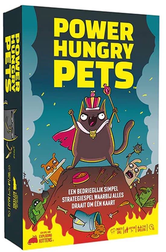 Doos van Power Hungry Pets