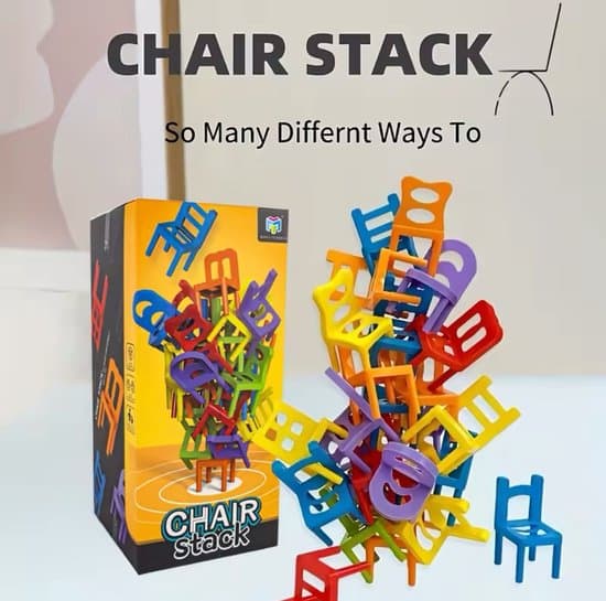 Doos van Chair Stack