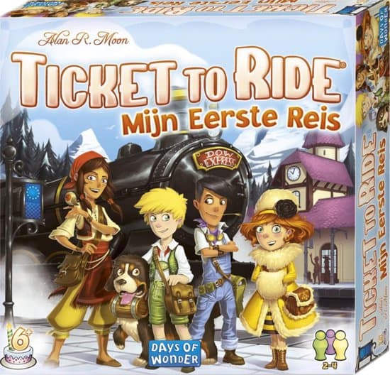 Doos van Ticket to Ride Mijn Eerste Reis
