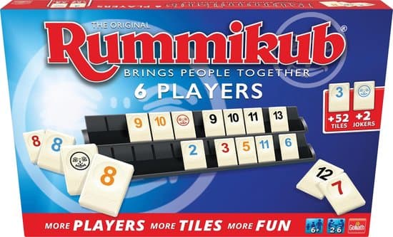 Doos van Rummikub The Original geschikt voor 6 Spelers