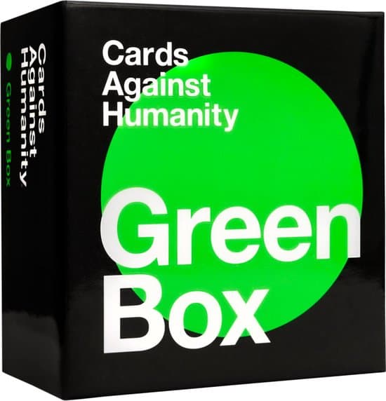 Doos van Cards Against Humanity: Green Box (uitbreiding)