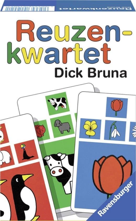 Doos van Dick Bruna Reuzenkwartet
