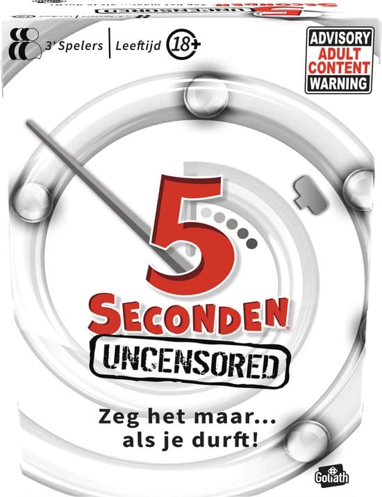 Doos van 5 Second Rule 18+