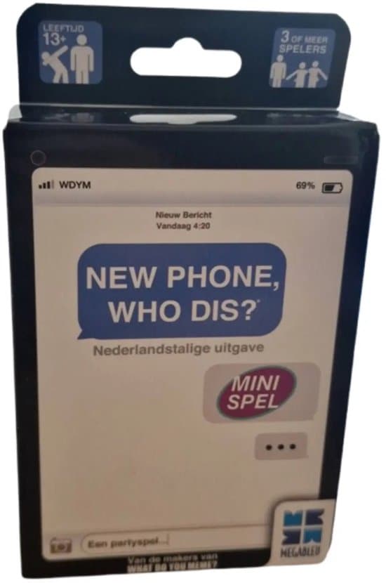 Doos van What Do You Meme New Phone Who Dis