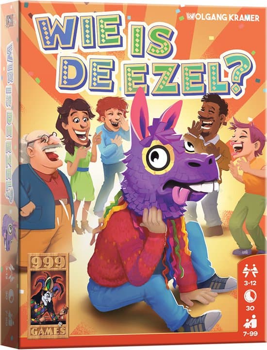 Doos van Wie is de ezel?