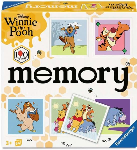 Doos van memory Winnie de Poeh
