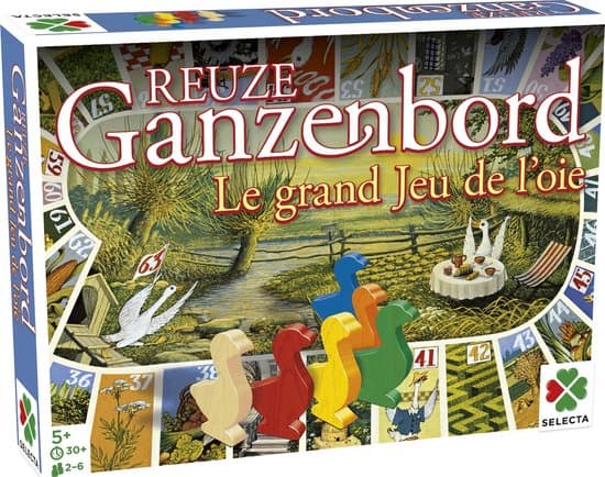 Doos van Selecta Reuze Ganzenbord